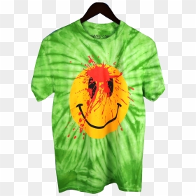 Playboi Carti Die Lit Tour Tie Dye Smiley Face T-shirt - Playboi Carti Die Lit Merch, HD Png Download - playboi carti png