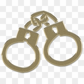 Gold Handcuffs Png, Transparent Png - walking away png