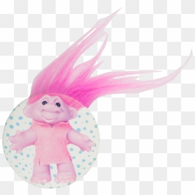 Troll Doll Innovative Button Museum - Doll, HD Png Download - trolls hair png