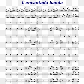 L"encantada Banda Sheet Music For Flute, Clarinet, - Russia, HD Png Download - banda png