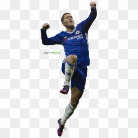 Eden Hazard render - Player, HD Png Download - hazard png