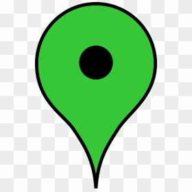 Google Map Marker Green, HD Png Download - google map pin png