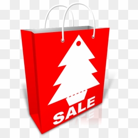 Shopping Bag, HD Png Download - christmas sale png