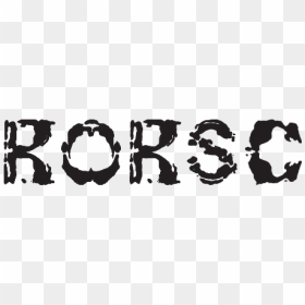 Rorschach - Calligraphy, HD Png Download - rorschach png