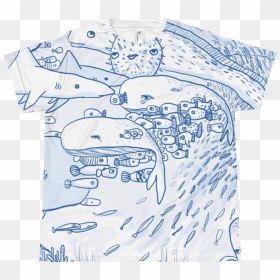 Under The Sea Kids T-shirt - Active Shirt, HD Png Download - under the sea png