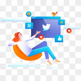 Twitter, HD Png Download - twiter png