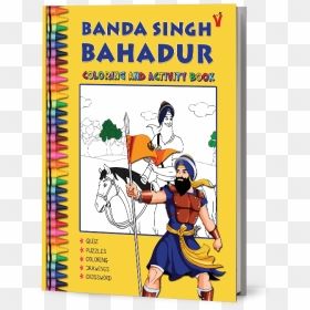 Baba Banda Singh Bahadur Colouring Pages , Png Download - Banda Singh Bahadur Coloring Book, Transparent Png - banda png