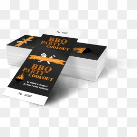 Bbq Party Cookout Ticket Template Preview - Ticket, HD Png Download - cookout png