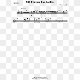 Sheet Music, HD Png Download - 20th century fox png