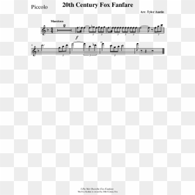 Sheet Music, HD Png Download - 20th century fox png