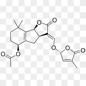 Strigyl Acetate Chemical Structure - Chemical Structure, HD Png Download - structure png