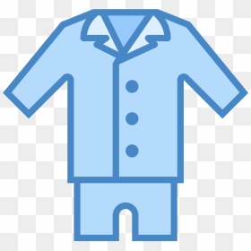 Pyjama Homme Icon, HD Png Download - pajamas png