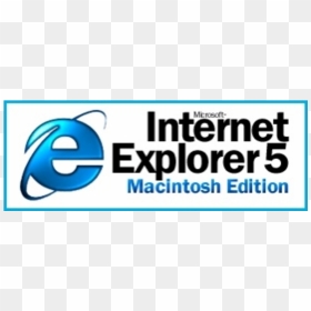 The 20th Anniversary Of Internet Explorer 5 For Mac,, HD Png Download - internet explorer png
