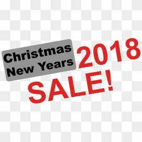 Christmas New Years 2018 Sale - Illustration, HD Png Download - christmas sale png