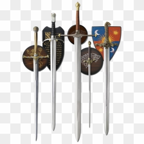 All Game Of Thrones Swords, HD Png Download - game of thrones crown png