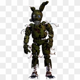 Clip Royalty Free Stock Ennard Drawing Spring - Fnaf Springtrap, HD Png Download - ennard png