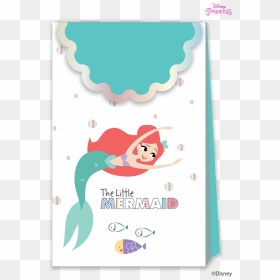 Disney Princess Ariel Under The Sea Party Paper Loot - Ariel, HD Png Download - under the sea png
