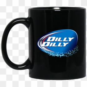 Dilly Dilly Bud Light Mug Cup Coffee Beer Gifts Travel - Beer Stein, HD Png Download - budlight png