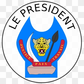 Etats G N Raux Of The Justice - Republique Democratique Du Congo Logo, HD Png Download - president seal png