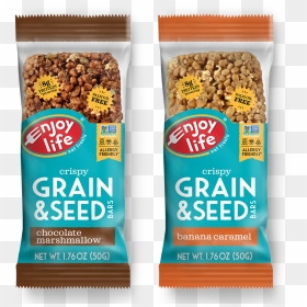 Also, Chocolate Marshmallow And Banana Caramel Grain - Enjoy Life Grain And Seed Bars, HD Png Download - seed of life png
