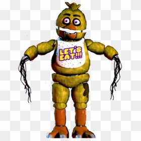 Classic Withered Chica Do Not Claim As Your Own, Give - Fnaf 1 Withered Chica, HD Png Download - chica png