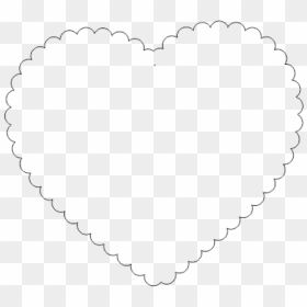 Heart, HD Png Download - borda png
