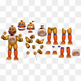 Transparent Rockstar Png - Five Nights At Freddy's Rockstar, Png Download - chica png