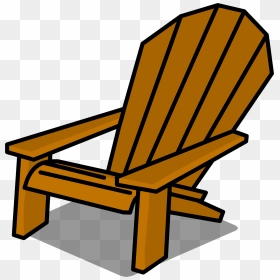 Deck Clipart Deck Chair - Wooden Beach Chair Clipart, HD Png Download - deck png