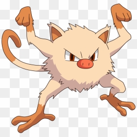 Pokemon Mankey , Png Download - Imagenes De Pokemon Mankey, Transparent Png - mankey png