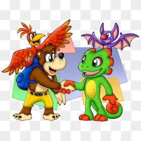 Also, Here Is Some Fan Art - Yooka Laylee For Smash, HD Png Download - yooka laylee png