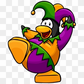 Club Penguin Rewritten Wiki - Club Oenguin Court Jester, HD Png Download - jester png