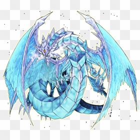 Brionac, Dragon Of The Ice Barrier - Brionac Dragon Of The Ice Barrier Render, HD Png Download - ice dragon png