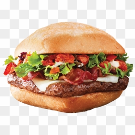 Wendy's Ciabatta Bacon Cheeseburger, HD Png Download - wendys png