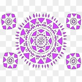 Papel Pikado Byoleta - Circle, HD Png Download - papel png