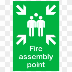 Fire Assembly Point Portrait Sticker - Fire Assembly Point Sign, HD Png Download - peyton royce png