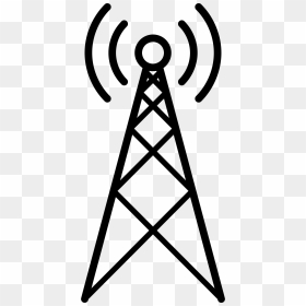 Signal Tower Vector Clipart Image - Power Tower Icon, HD Png Download - signal png