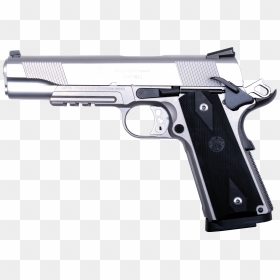 Smith & Wesson 1911 Government 45 Auto Stainless W/rail - Smith And Wesson 1911, HD Png Download - 1911 png