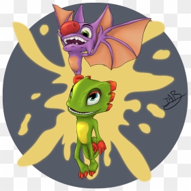 Play Yooka-laylee From @playtonicgames And I"m Loving - Cartoon, HD Png Download - yooka laylee png
