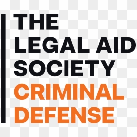 Las Logo Crim Cmyk - Legal Aid Society Criminal Defense Practice, HD Png Download - criminal png