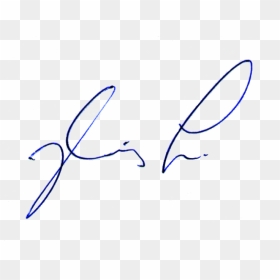 Thumb Image - Blue Signature, HD Png Download - signatures png