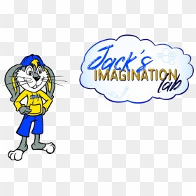Jacks Imagination Lab Logo - Cartoon, HD Png Download - imagination png