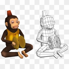 Mankey , Png Download - Cartoon, Transparent Png - mankey png