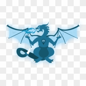 Ice Dragon Clipart, HD Png Download - ice dragon png