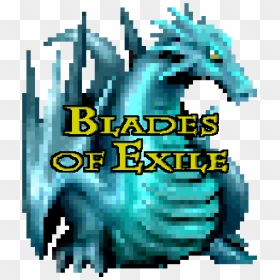 Blades Of Exile Ice Dragon - Graphic Design, HD Png Download - ice dragon png