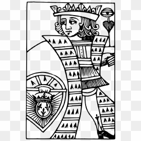 Playing Card Deck Line Art, HD Png Download - deck png