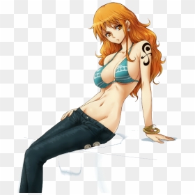 Thumb Image - One Piece Nami Long Hair, HD Png Download - nami png