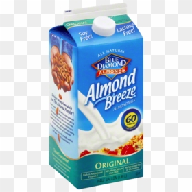 Almond Milk Png - Almond Breeze Almond Milk Original, Transparent Png - breeze png