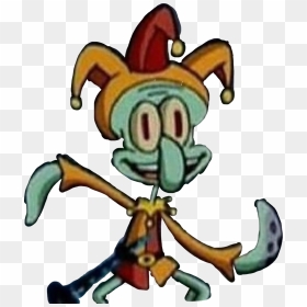 Transparent Jester Clipart - Squidward Jester, HD Png Download - jester png