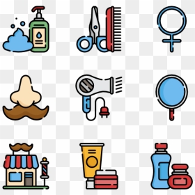 Vector Laundry Icon Png, Transparent Png - barber shop png