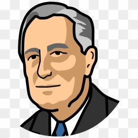 Fdr Drawing Obama Transparent & Png Clipart Free Download - Franklin D Roosevelt Cartoon, Png Download - teddy roosevelt png